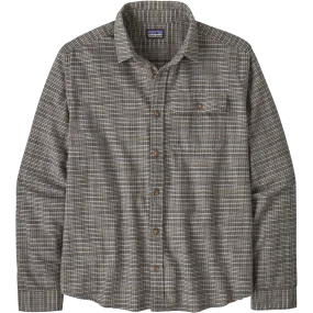 Men's Long-Sleeved Lightweight Fjord Flannel Shirt Airy Mesh Lining