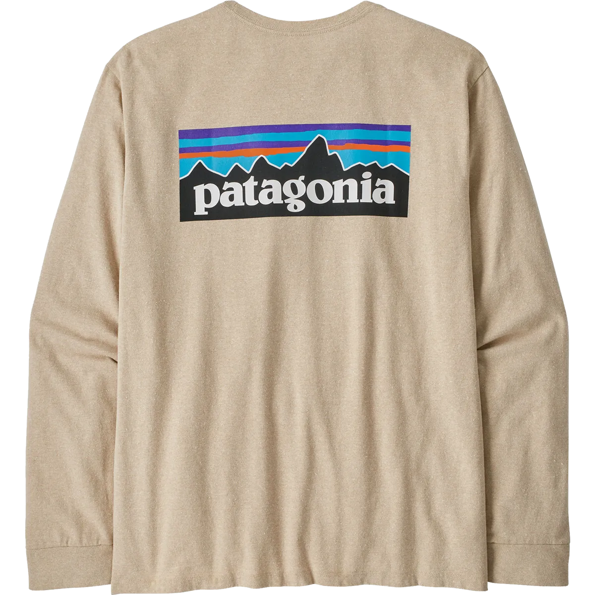 Bold colors Men's Long-Sleeved P-6 Logo Responsibili-Tee