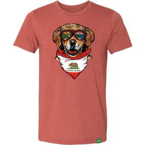Men's Maximus the California Dog Tee Stain Resistant Structured silhouette