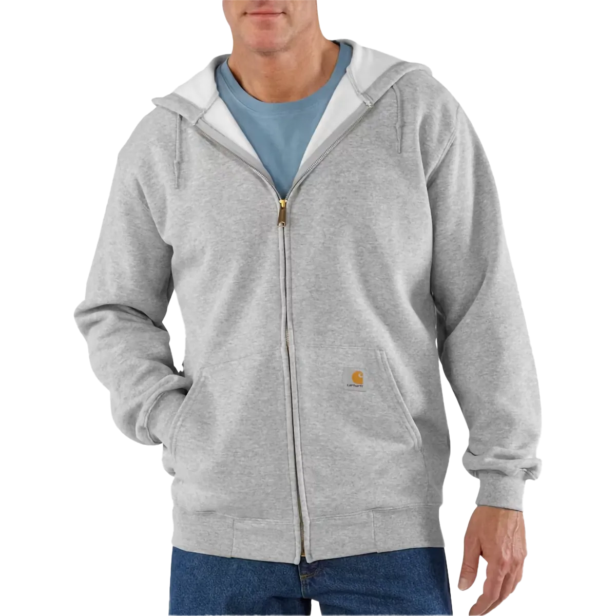 Men's Midweight Full Zip Sweatshirt Essential Style