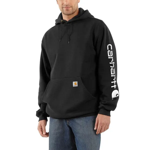 Men's Midweight Logo Hoodie Eco Conscious Processing Comfortable Choice