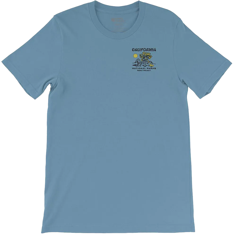 Men's National Parks of California Vintage Tee Perfect for Any Outfit