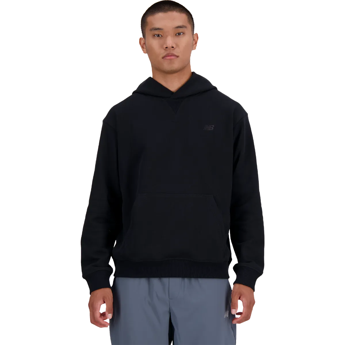 Detachable Layers Tapered Hem Men's NB Athletics French Terry Hoodie