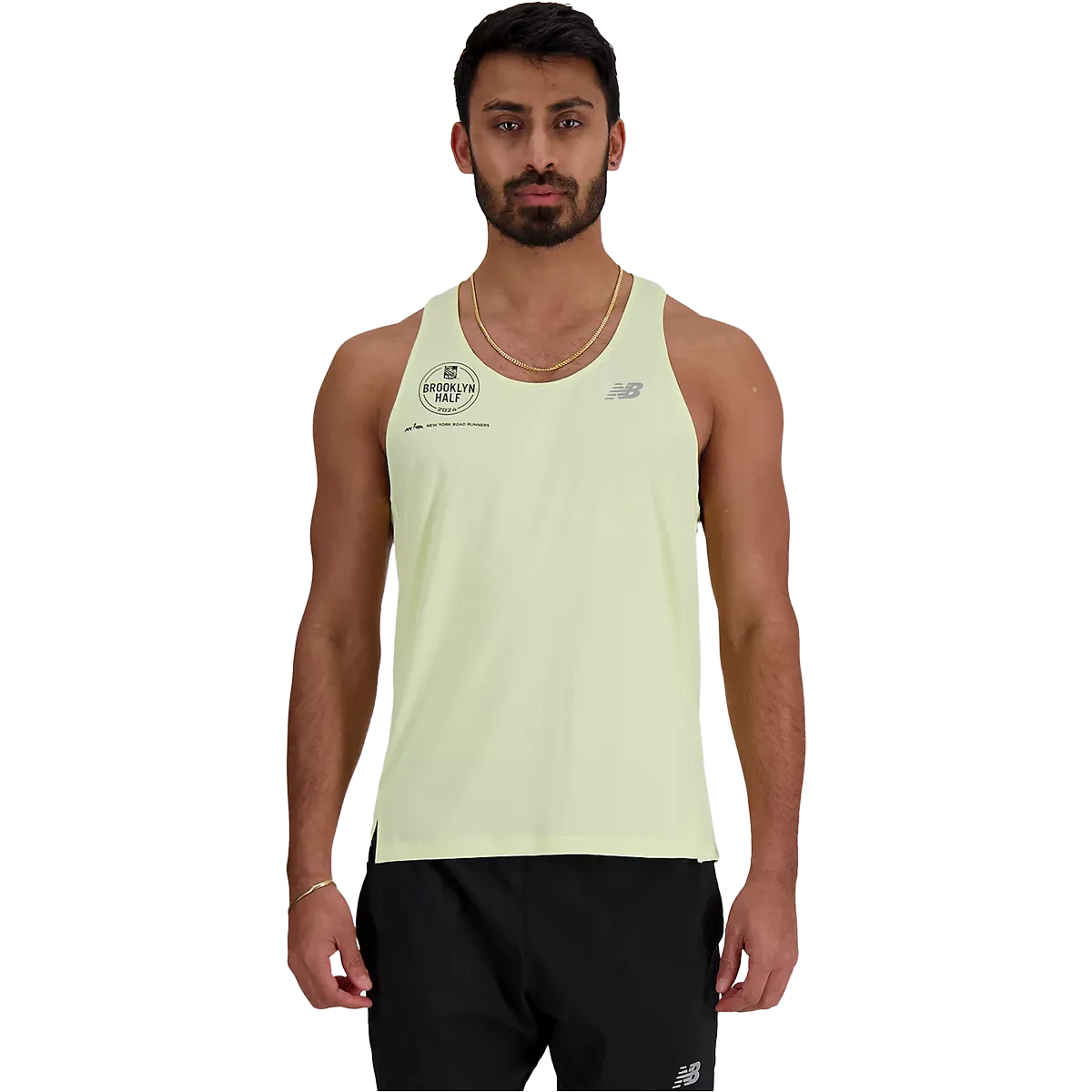 Men's NB Athletics Racing Singlet QuickDry Texture