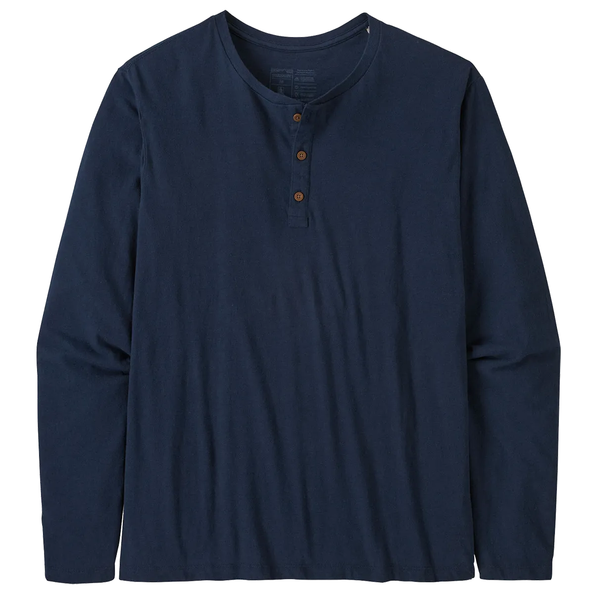 Natural Fiber Blend Men's Organic Cotton Lightweight Henley
