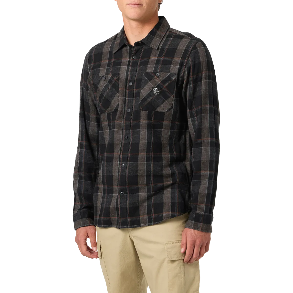 Men's O'riginals Clashed Flannel Reinforced Shoulders FlexibleNeckline