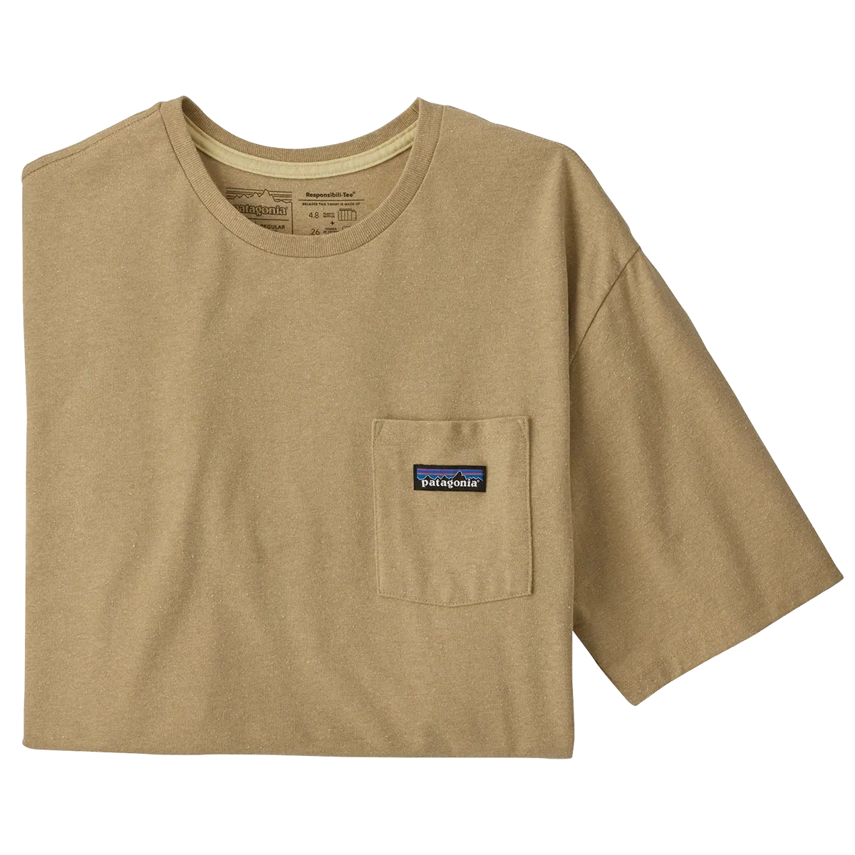 OekoTexCertified Men's P-6 Label Pocket Responsibili-Tee