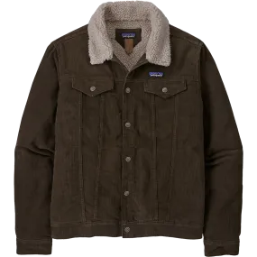 Button Fastenings Men's Pile-Lined Trucker Jacket