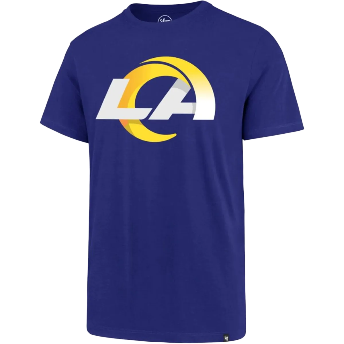 Sustainable Dye Process Minimalist Stitching Men's Rams Imprint Super Rival Tee