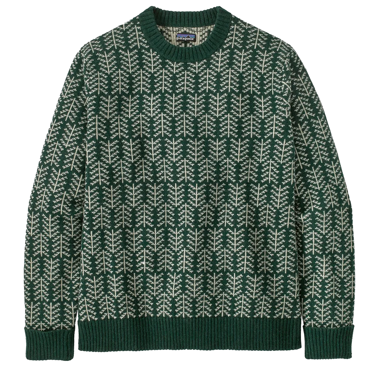 Men's Recycled Wool-Blend Sweater Temperature Regulating Fabric Fashionable Look
