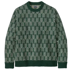 Men's Recycled Wool-Blend Sweater Fashionable Layering