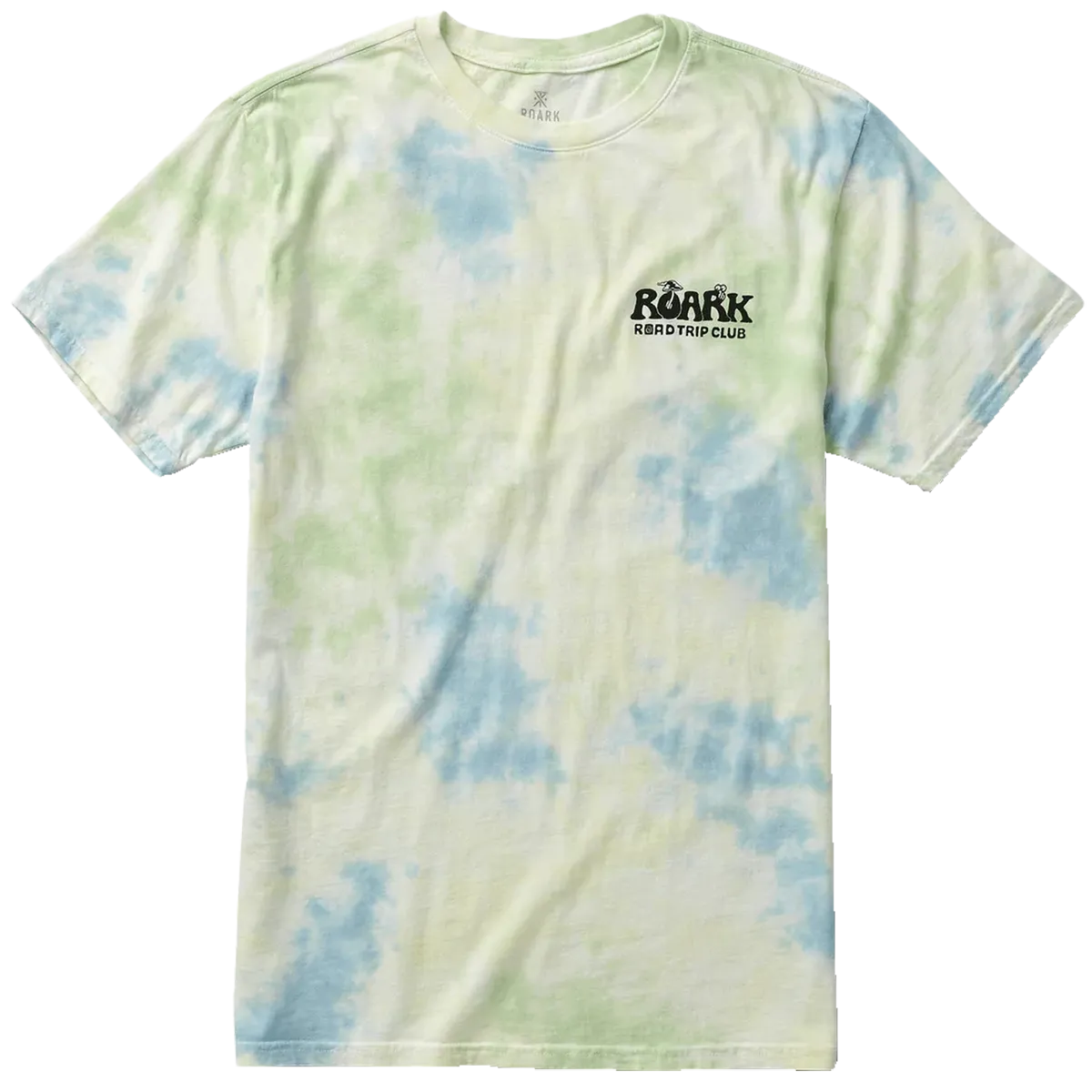 Vintage authenticity Men's Road Trip Club Tie Dye Short Sleeve