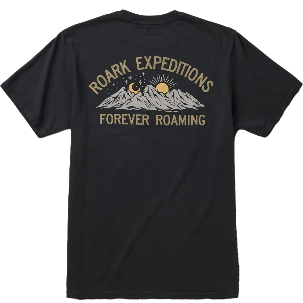 Men's Roark Expeditions Tee Layered Collar Geometric Print