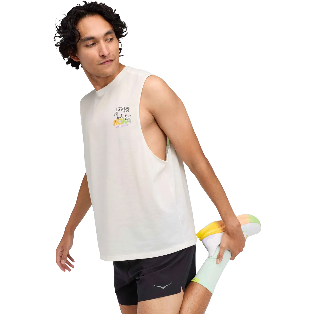 Men's Run Tech Sleeveless Soft Texture FourWay Stretch