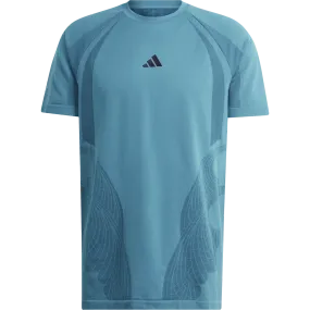 Men's Seamless Tee Layered Collar RecycledBlend