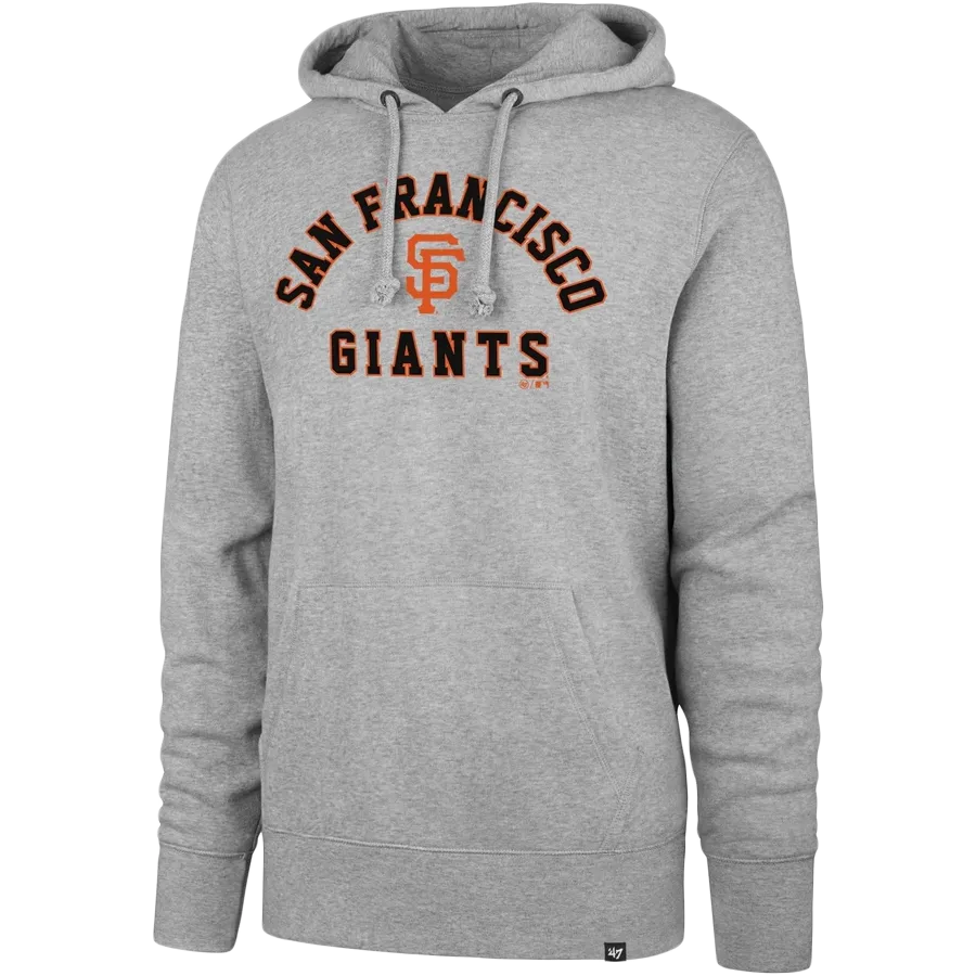 Drop Shoulder Design Men's SF Giants Varsity Hoodie