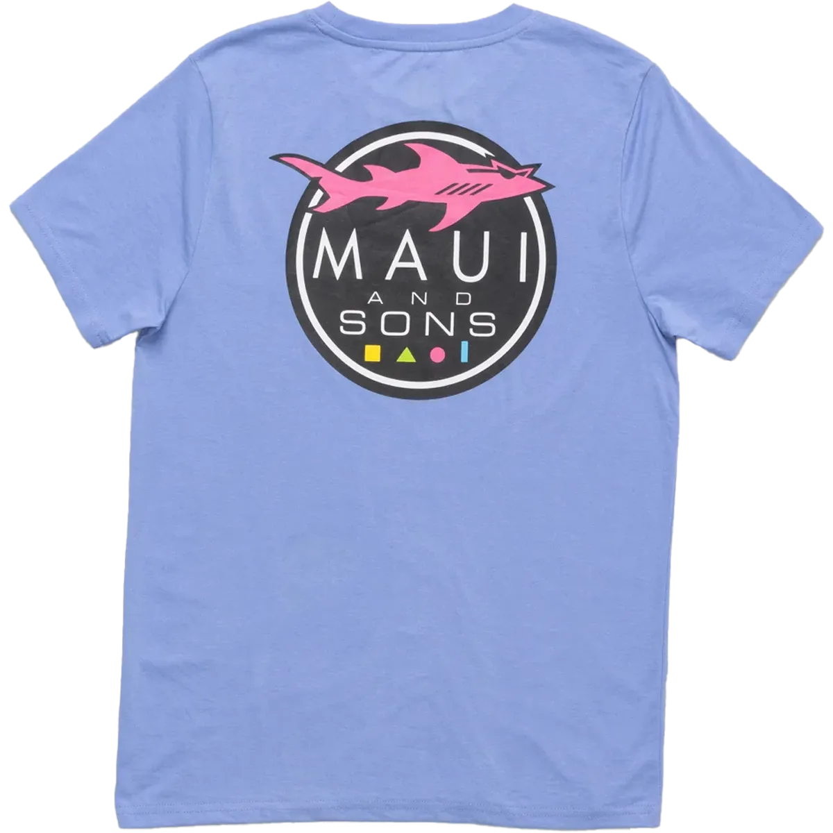 Men's Shark Logo T-Shirt CollapsibleFrame Buttonless Closure