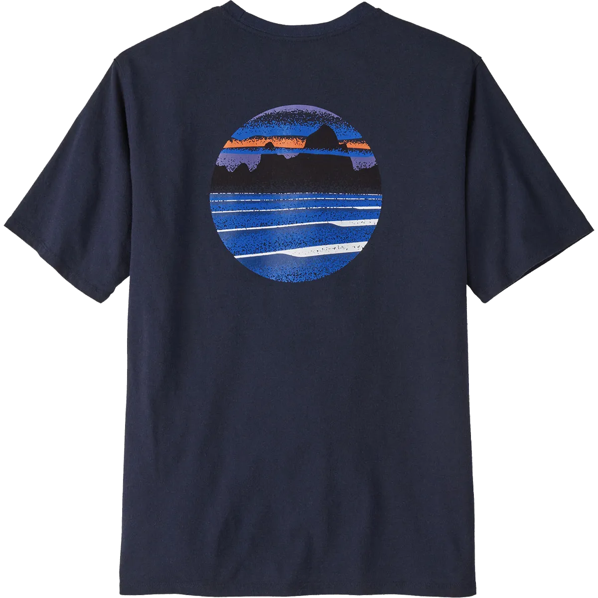 Athletic Wear Men's Skyline Stencil Responsibili-Tee