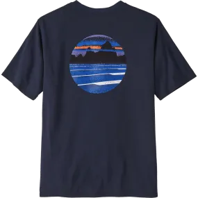Athletic Wear Men's Skyline Stencil Responsibili-Tee