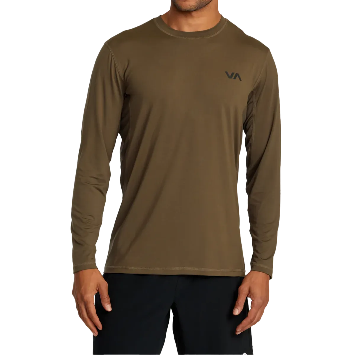 Men's Sport Vent Long Sleeve Tee Adjustable Cuff System Abrasion Resistant Fabric