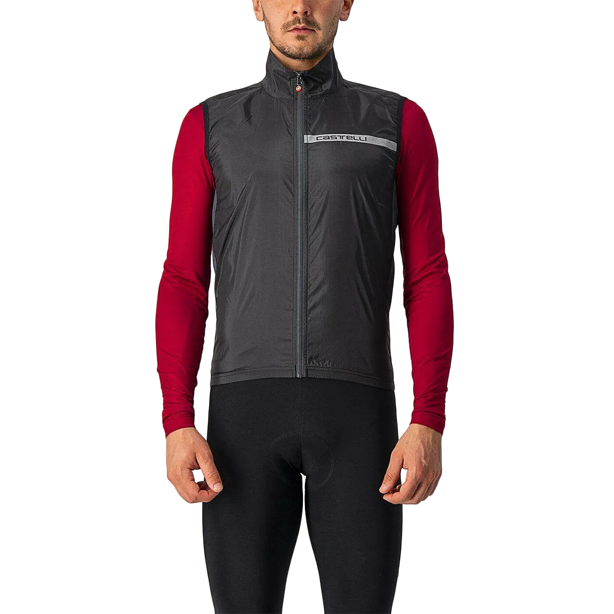 elastic waistband Convertible Sleeves Men's Squadra Stretch Vest