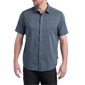 LightweightWeave AntiSnagYarnProcessing Men's Stretch Stealth Short Sleeve