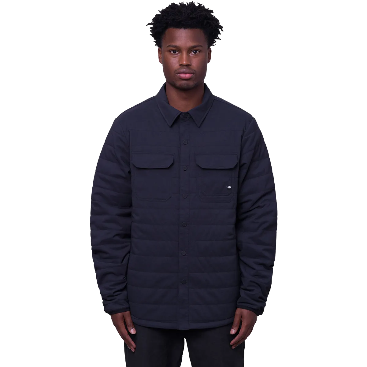 Men's Thermaldry Snap-Up Shirt Adjustable Waistband Effortless Look