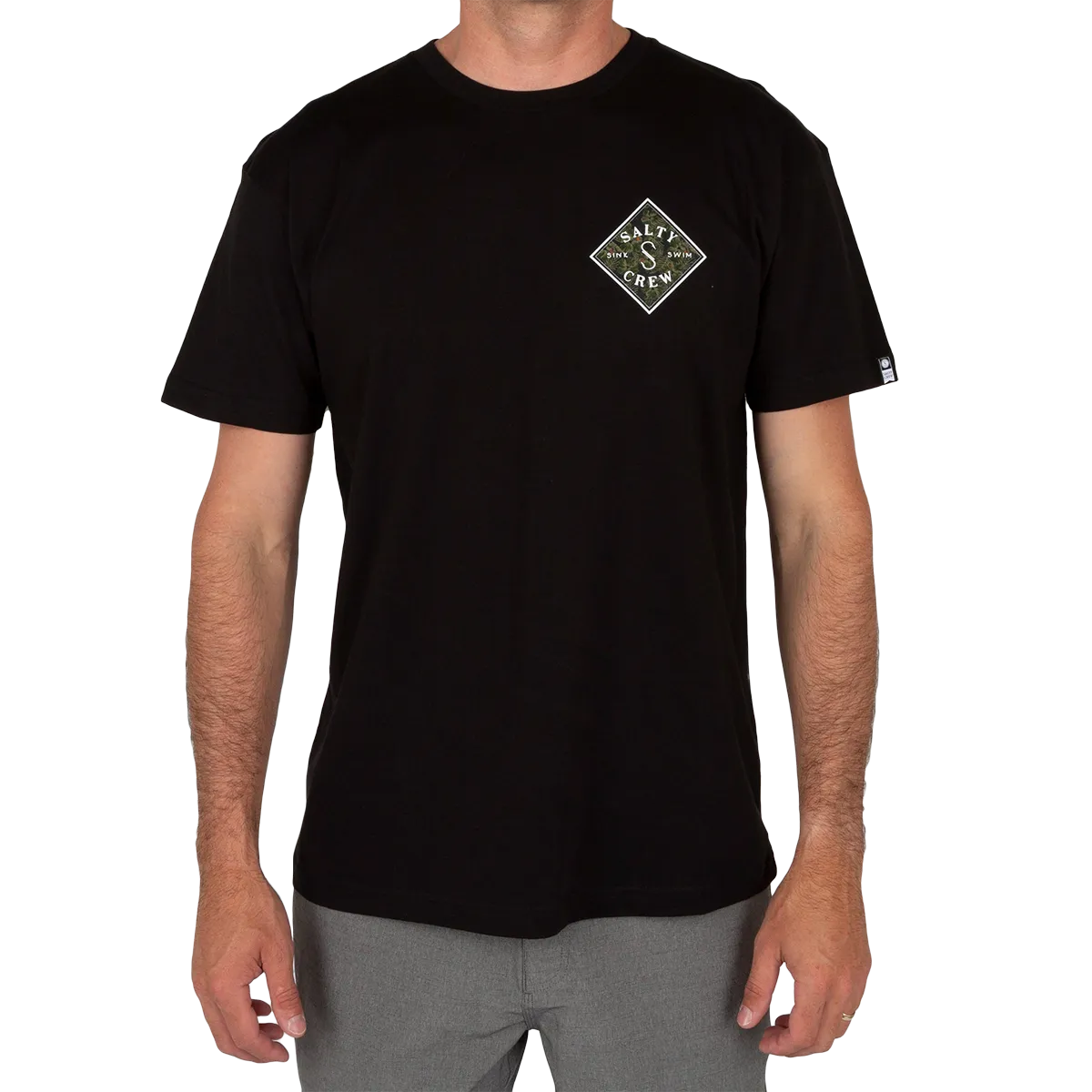 Men's Tippet Tides Premium Short Sleeve Tee Comfortable Piece