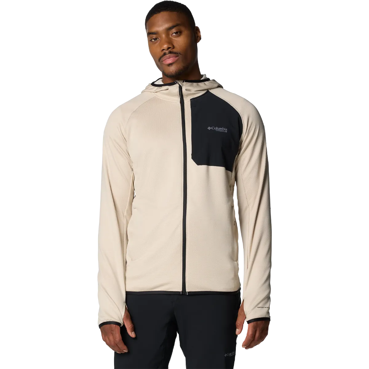 Men's Triple Canyon Grid Fleece Hoody Ergonomic Shoulder Design Lined Pockets