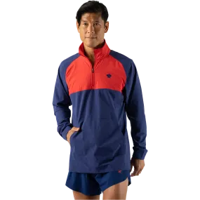 Concealed Zippers Reinforced Shoulder Padding Men's Victory Jacket