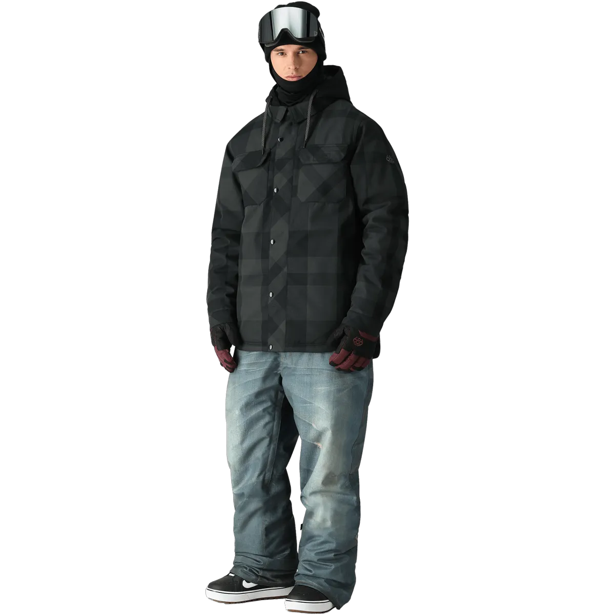 Sporty Casual Minimal Aesthetic Men's Woodland Insulated Jacket