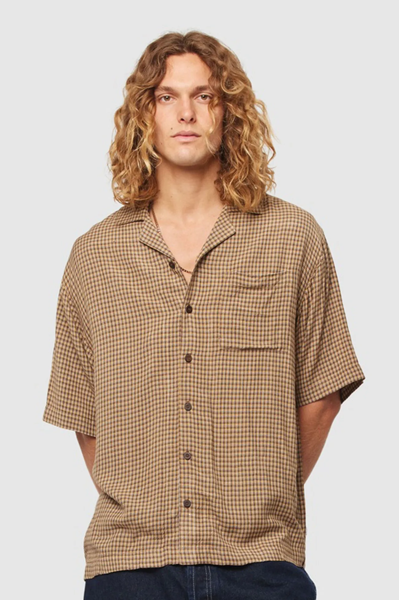 Merbau Check Bowler Biscuit Standalone Option