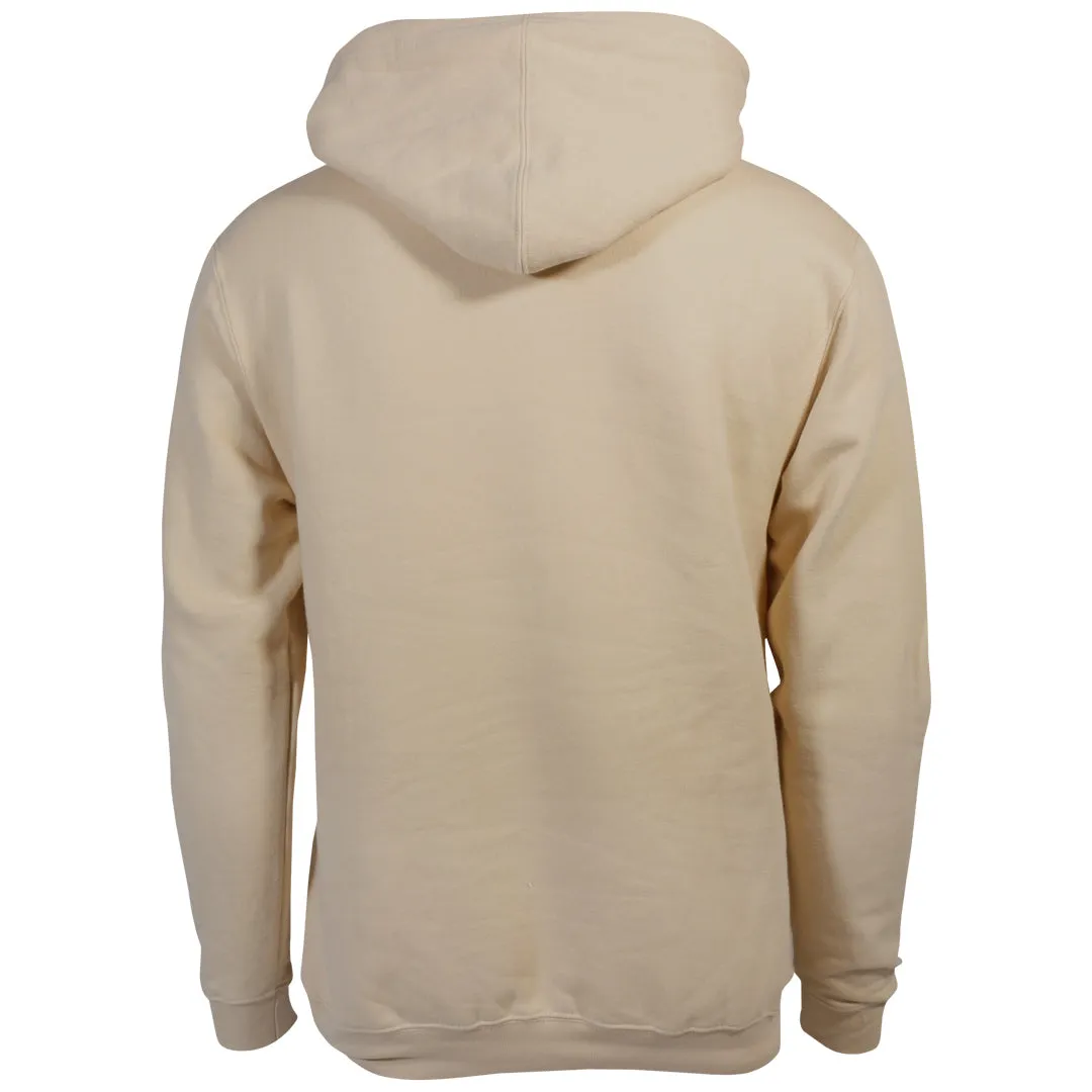 Merchant of Tennis Retro Racquet Hoodie - Sand Elastic Fabric Zippered Hood Machine - made