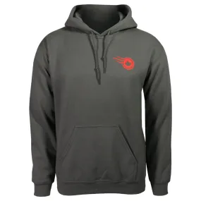 Merchant of Tennis TO Collage Hoodie - Charcoal Luxury Brand Premium Leather