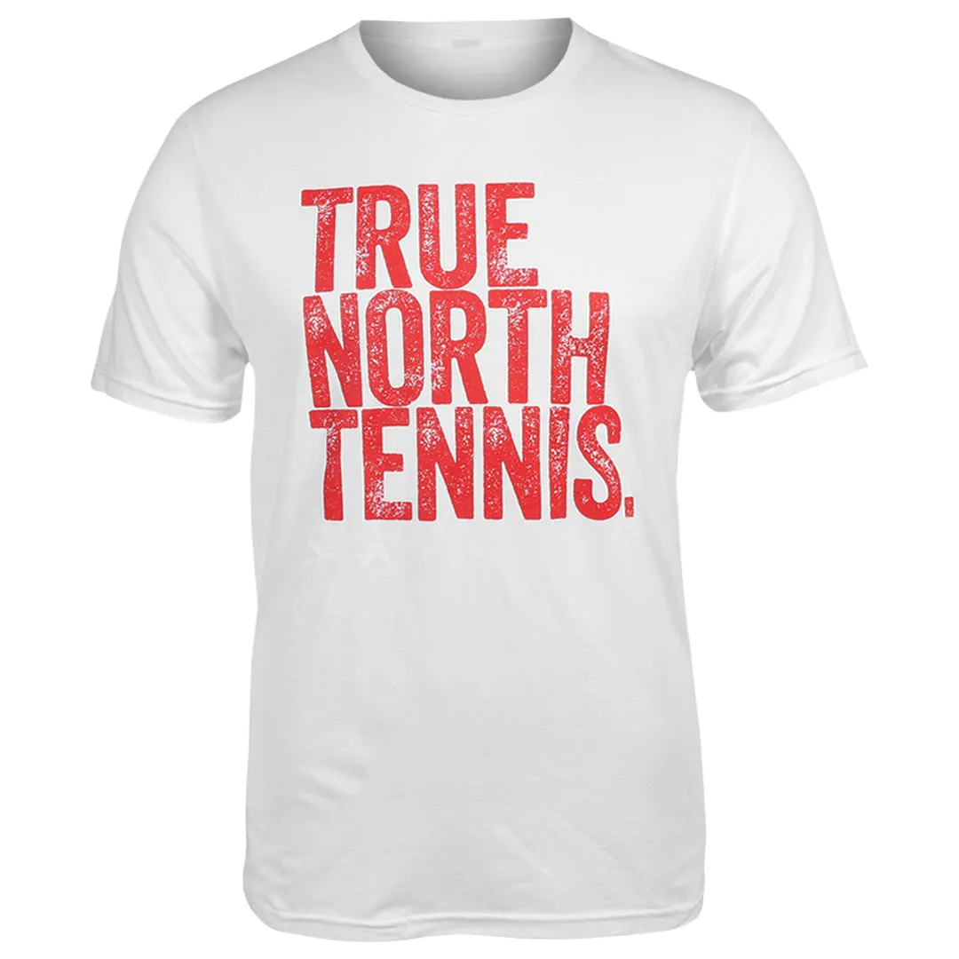Square Neck Breathable Merchant of Tennis True North Tee - White