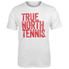 Merchant of Tennis True North Tee - White Functional Hem Design Hand washable