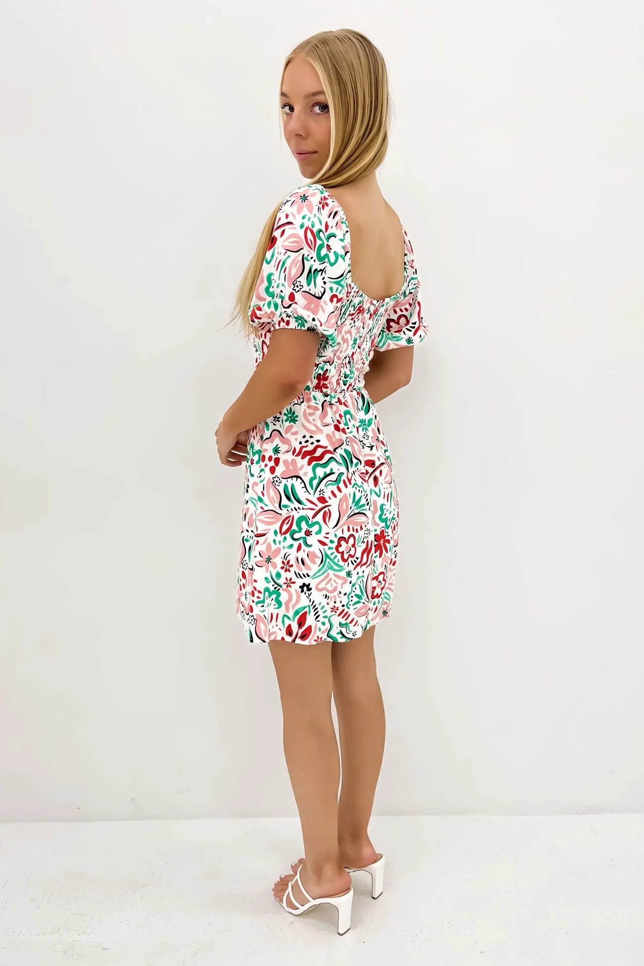Abrasion-resistant Merry Mini Dress Multi