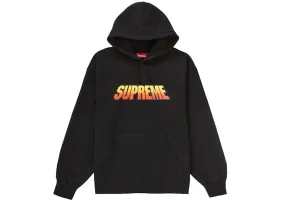 Compact Supreme Gradient Hooded Sweatshirt Black