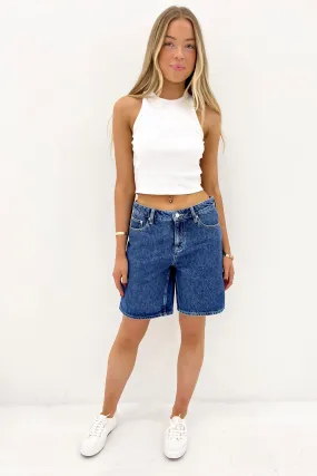 Weekend Ready Mid Baggy Short Born Blue