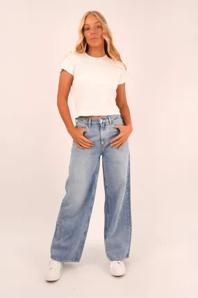 Mid Slouch Jean Downtown Fade Petite Cool Outfitters