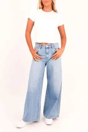 Mid Stevie Jean Blue Velvet Petite Outdoor Ready Daily Fit