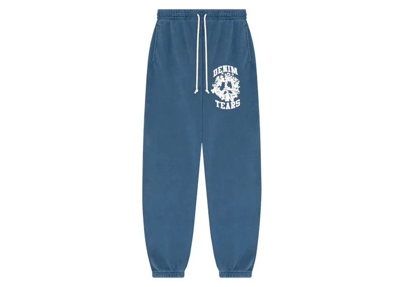 Denim Tears Denim University Sweatpants Navy Corduroy Anti-wrinkle