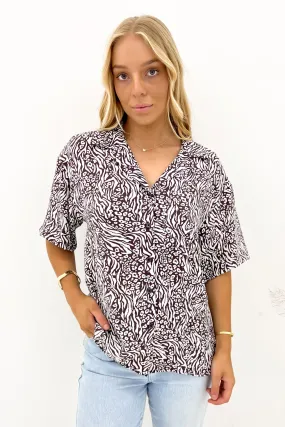 Mika Shirt Print Party outfit Workwear Essential