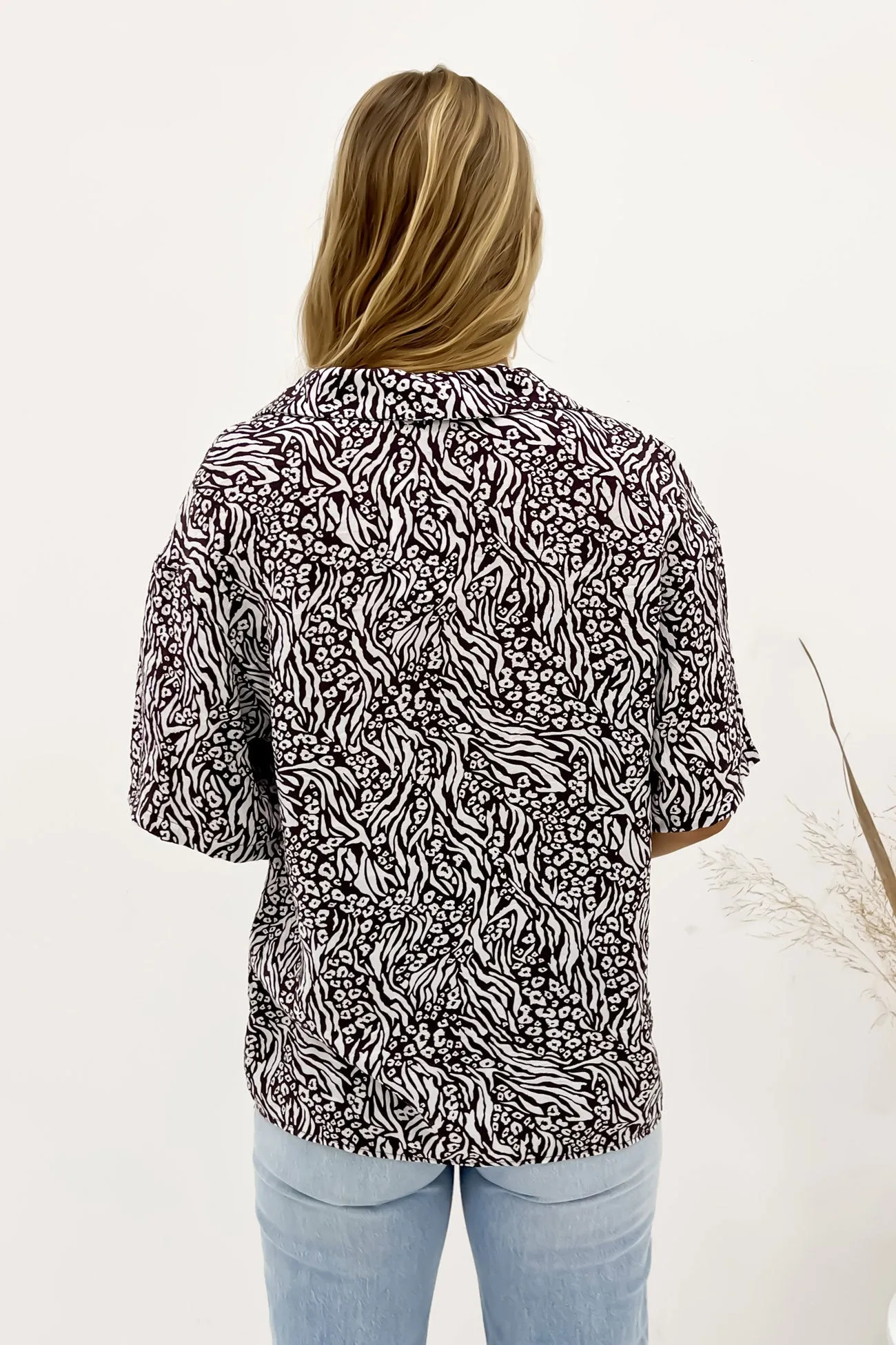 Mika Shirt Print Outdoor Adventure