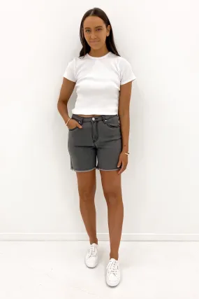 Recycled Polyester Blend Handmade Millie Short Washed Black
