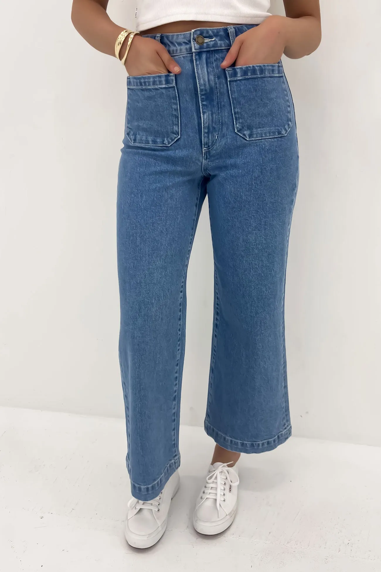 Sailor Jean Lily Blue Gym Ready Slim Teen Outfit