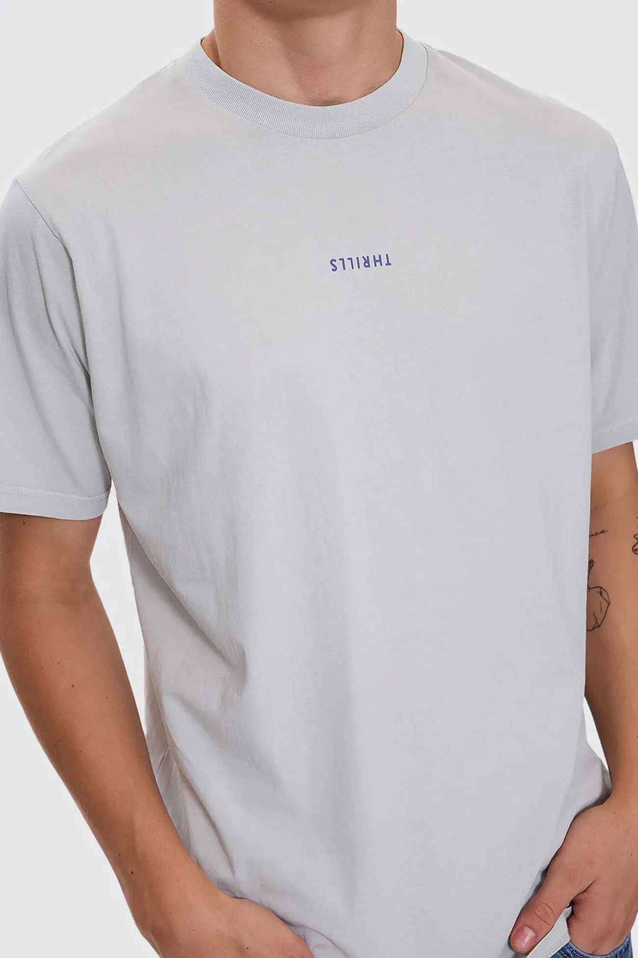 Minimal Thrills Merch Fit Tee Meadow Mist comfortable option