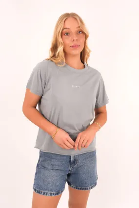 Casual Choice Wear Sleek Design Minimal Thrills Relaxed Tee Smog