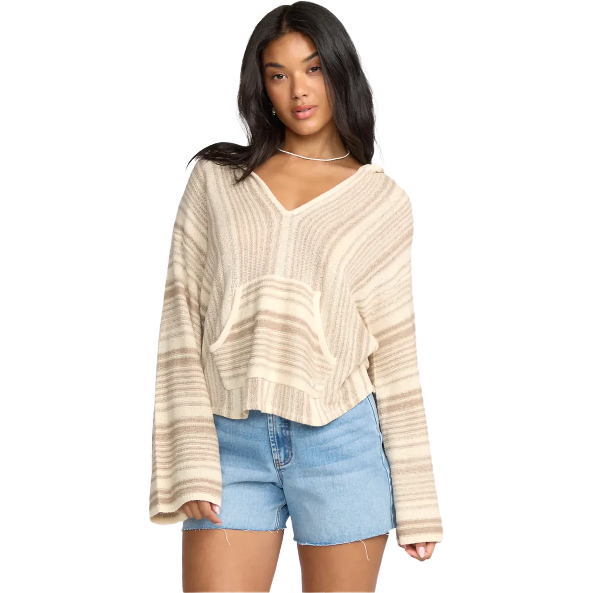 Refined Casual elastic waistband Women's Baja Beach Poncho