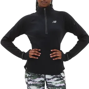 EcoDyeProcess Adjustable Cuff Women's NB Heat Grid 1/2 Zip